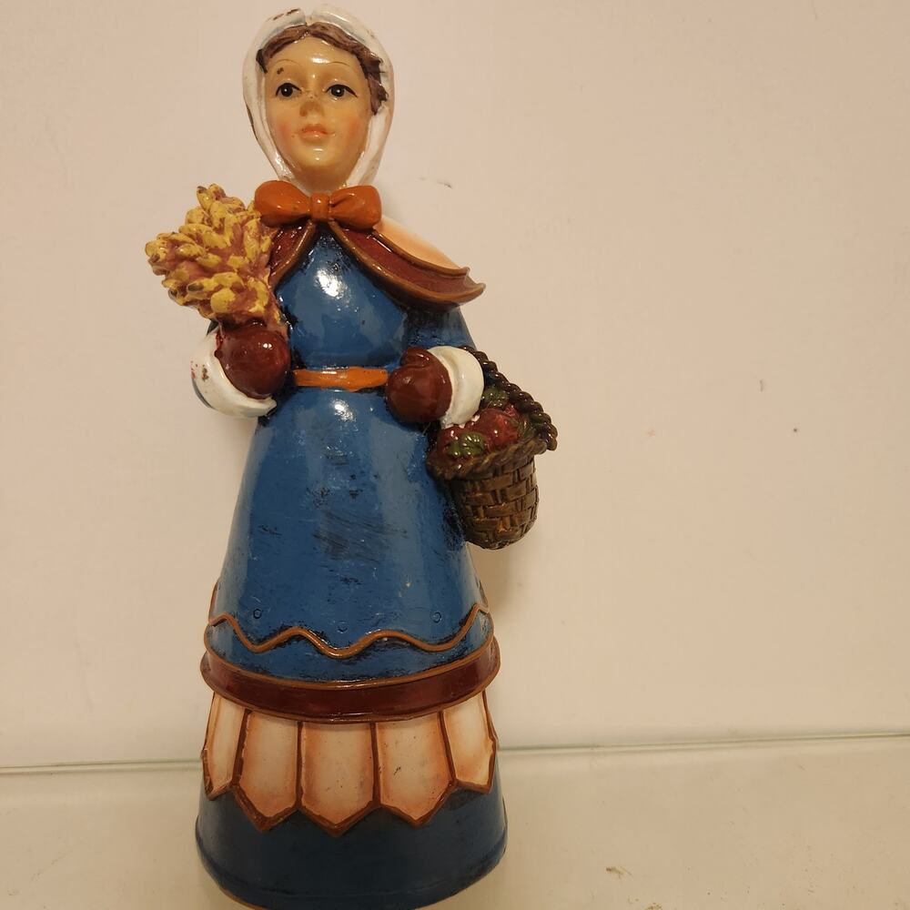 Vintage pilgrim thanksgiving decor